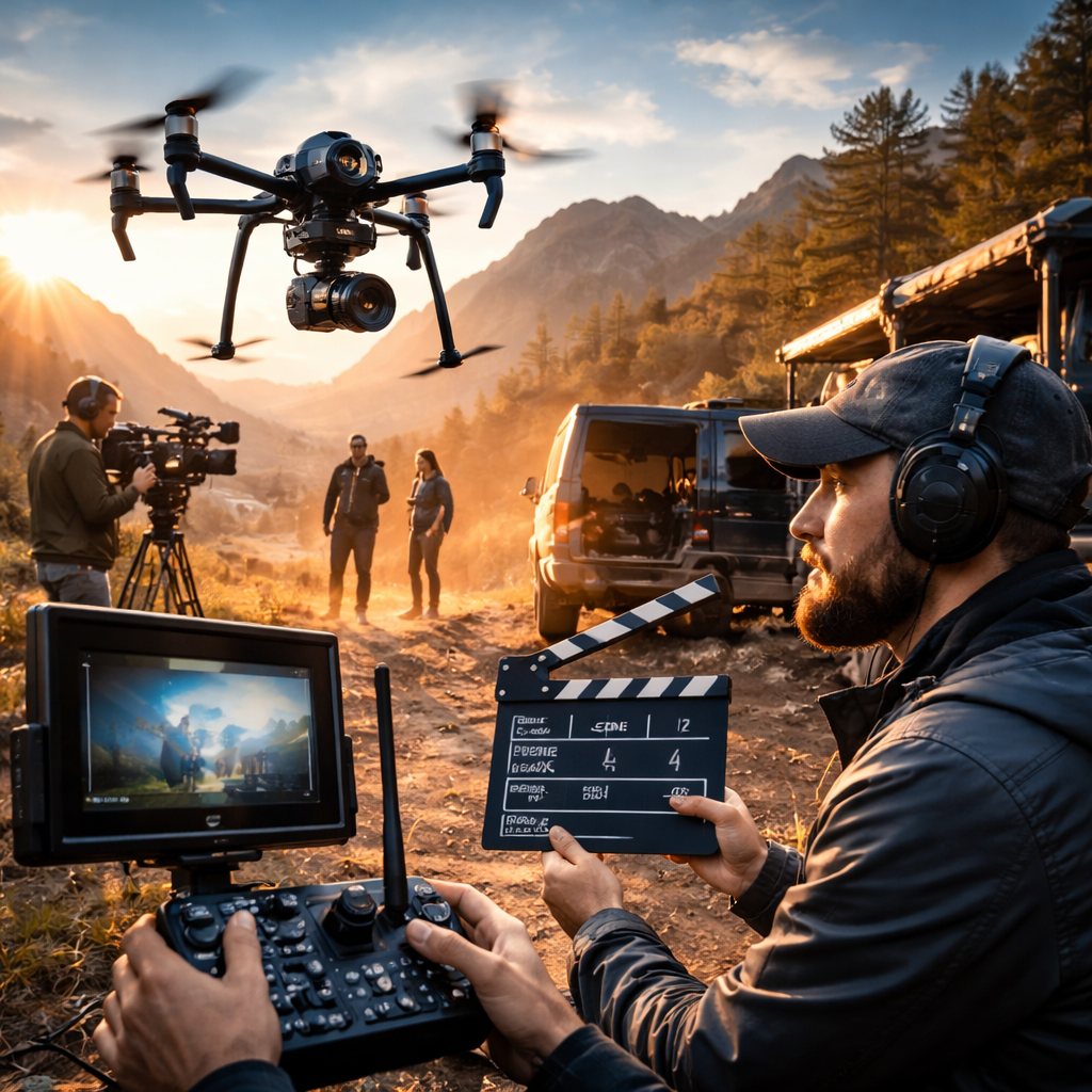 Producción audiovisual con drones